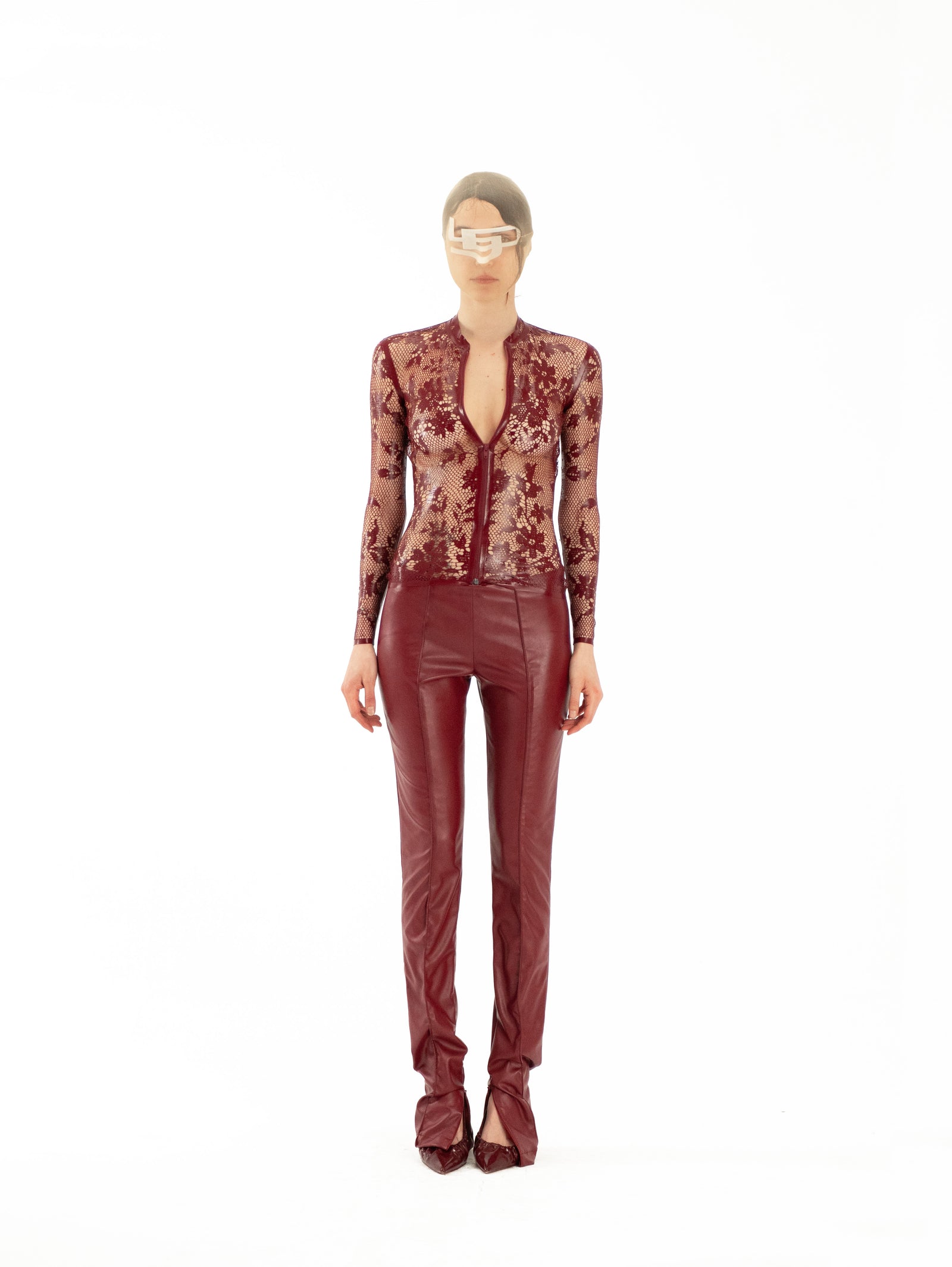 color:burgundy