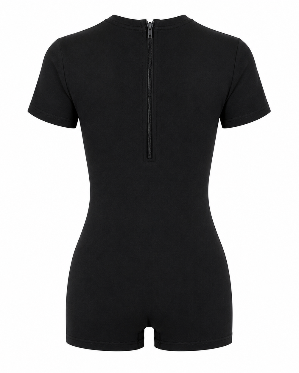 BLACK UPCYCLED TWO-PIECE SET