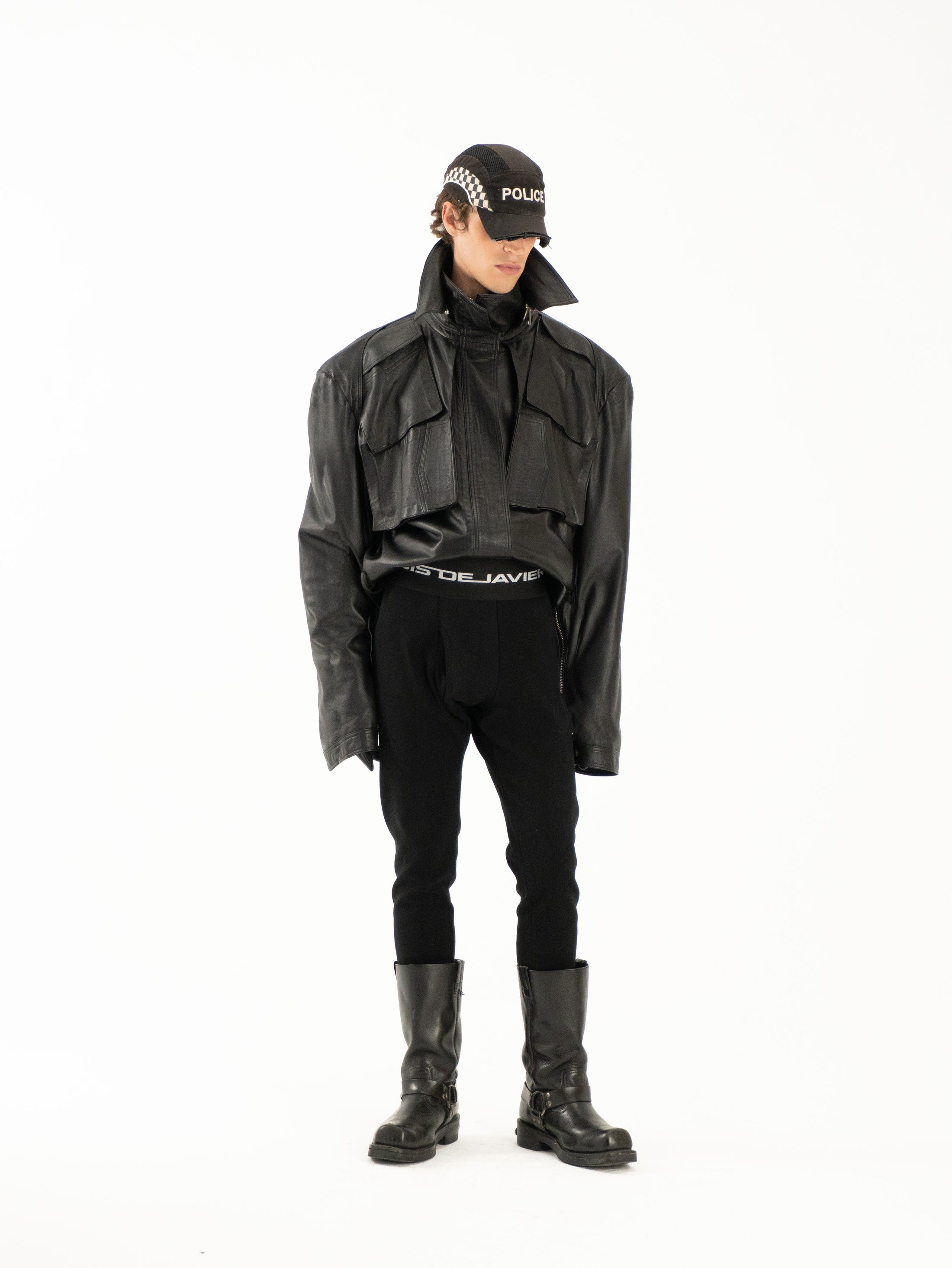 SHORT LEATHER JACKET