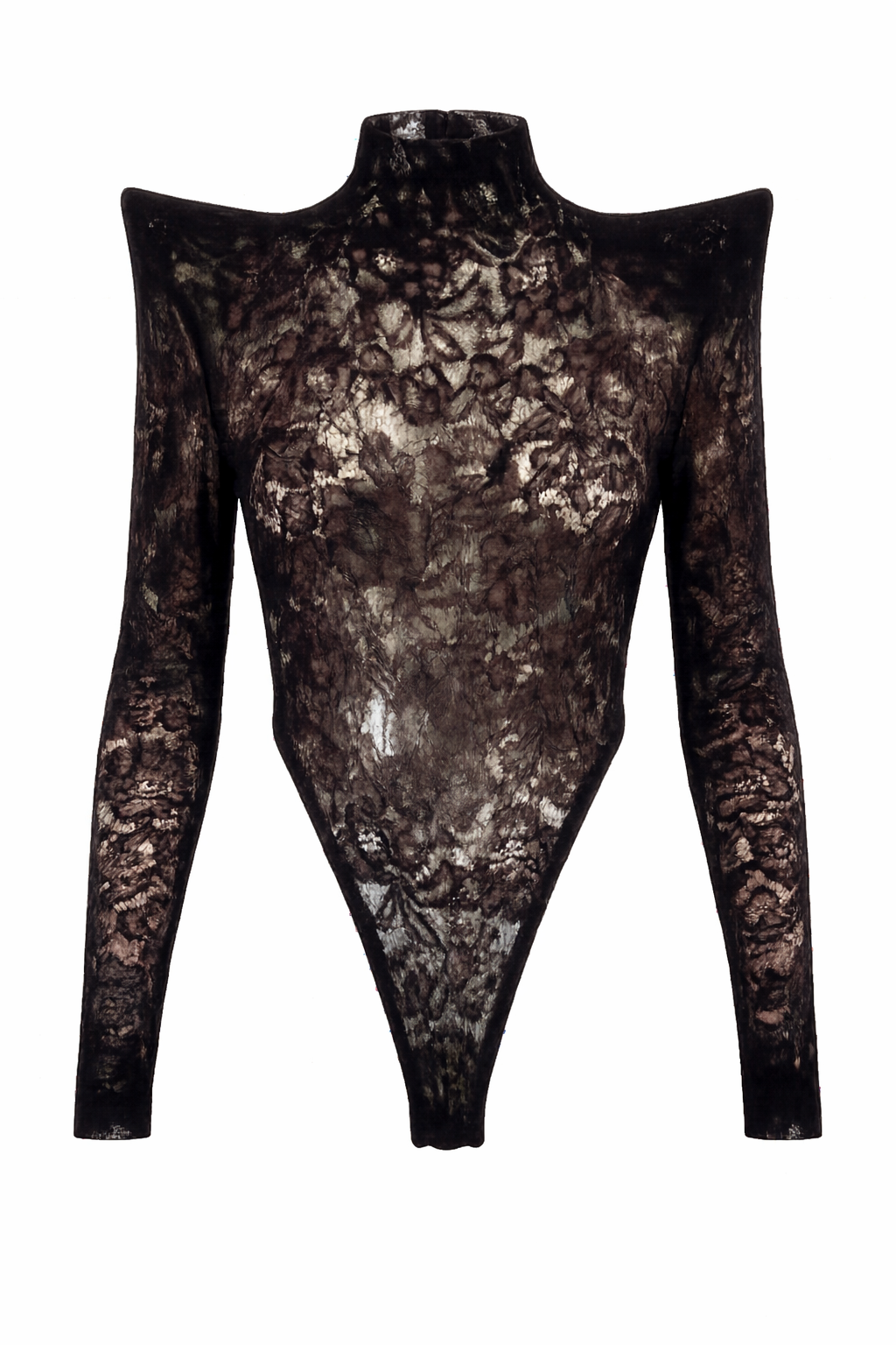 SEE-THROUGH LACE BODYSUIT
