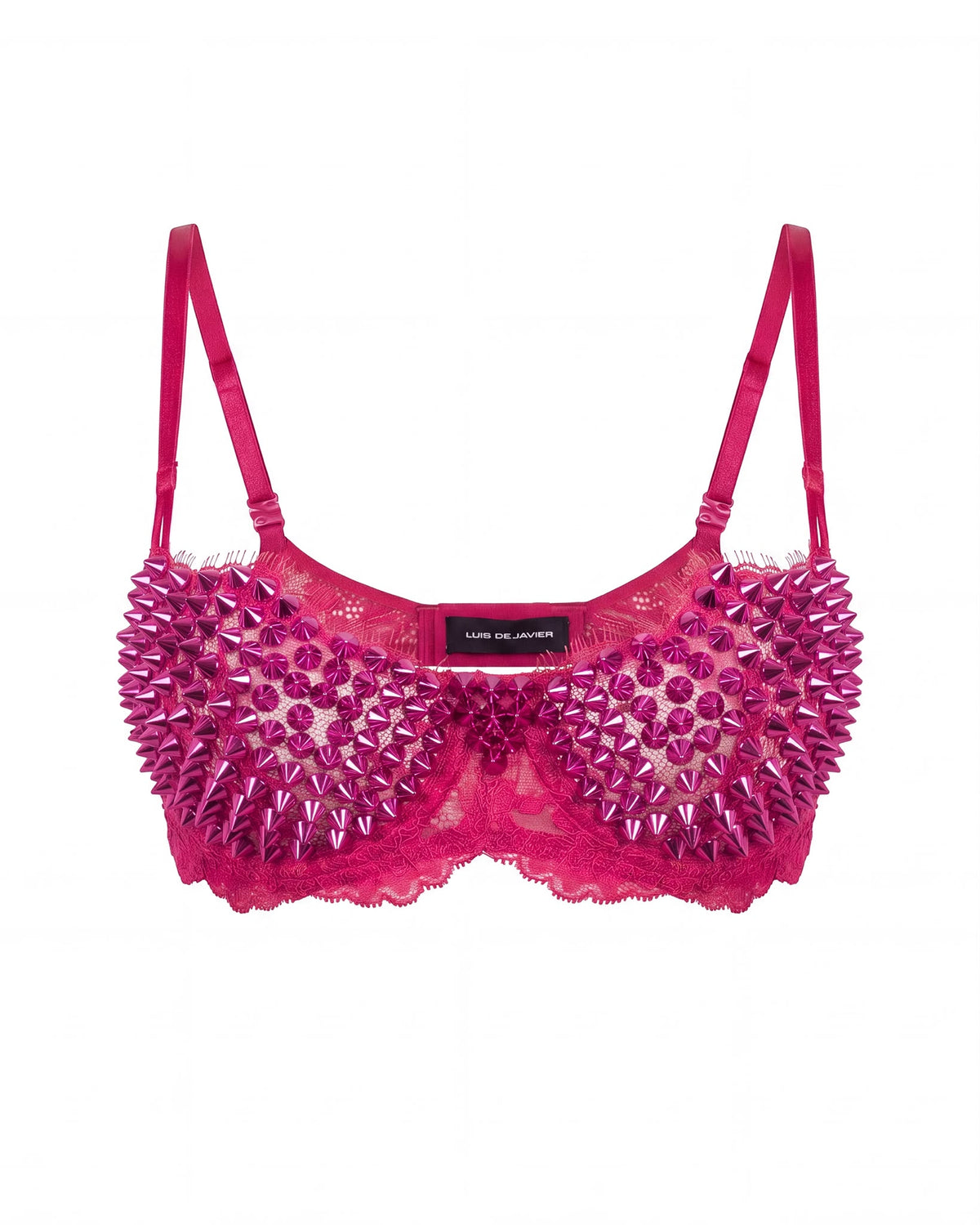 STUDDED BALCONETTE BRA