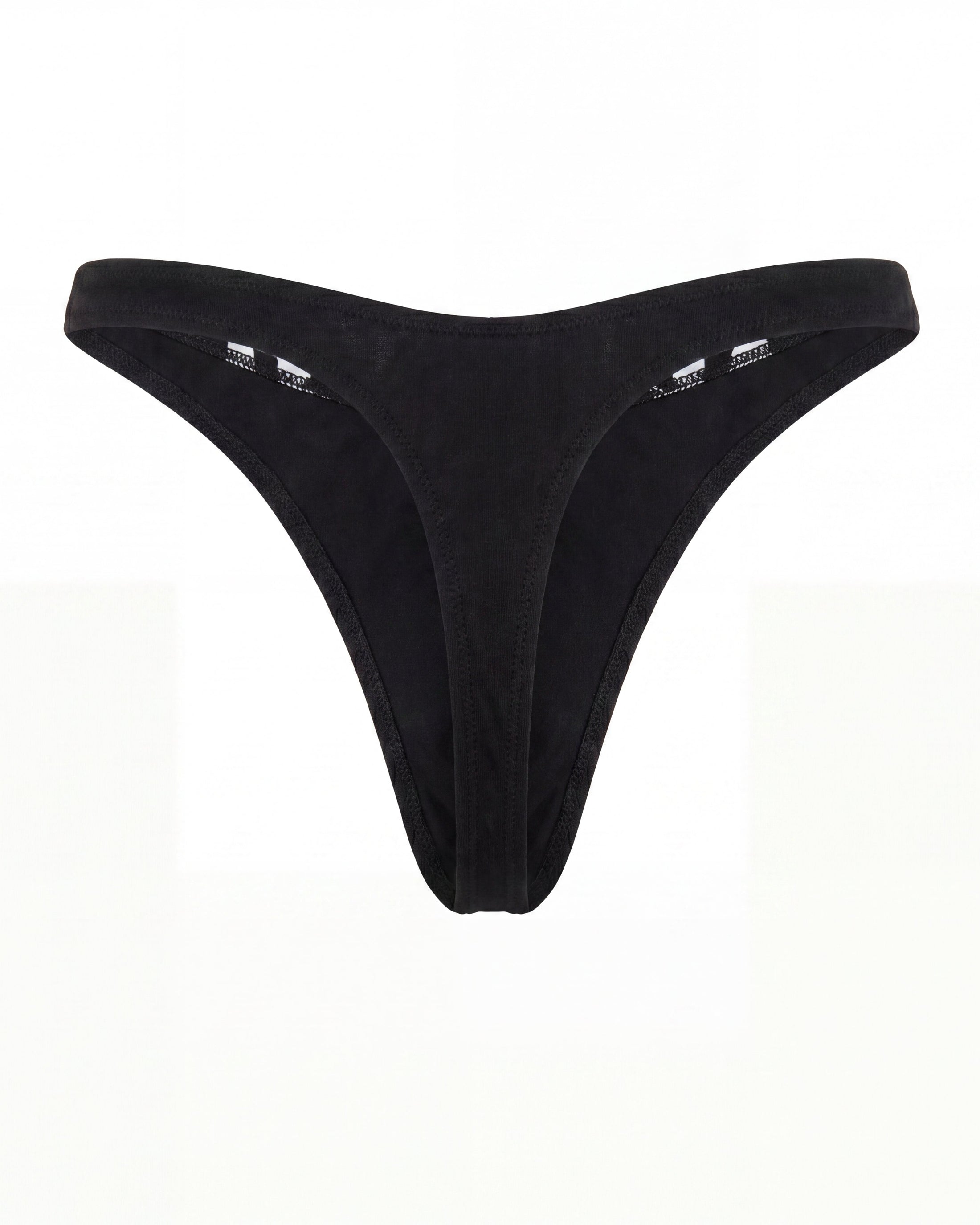 BLACK UPCYCLED TWO-PIECE SET