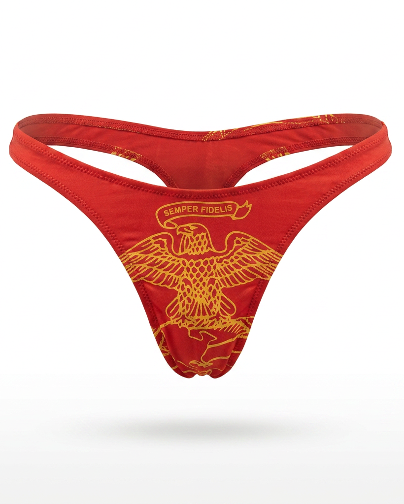 RED UPCYCLED TWO-PIECE SET