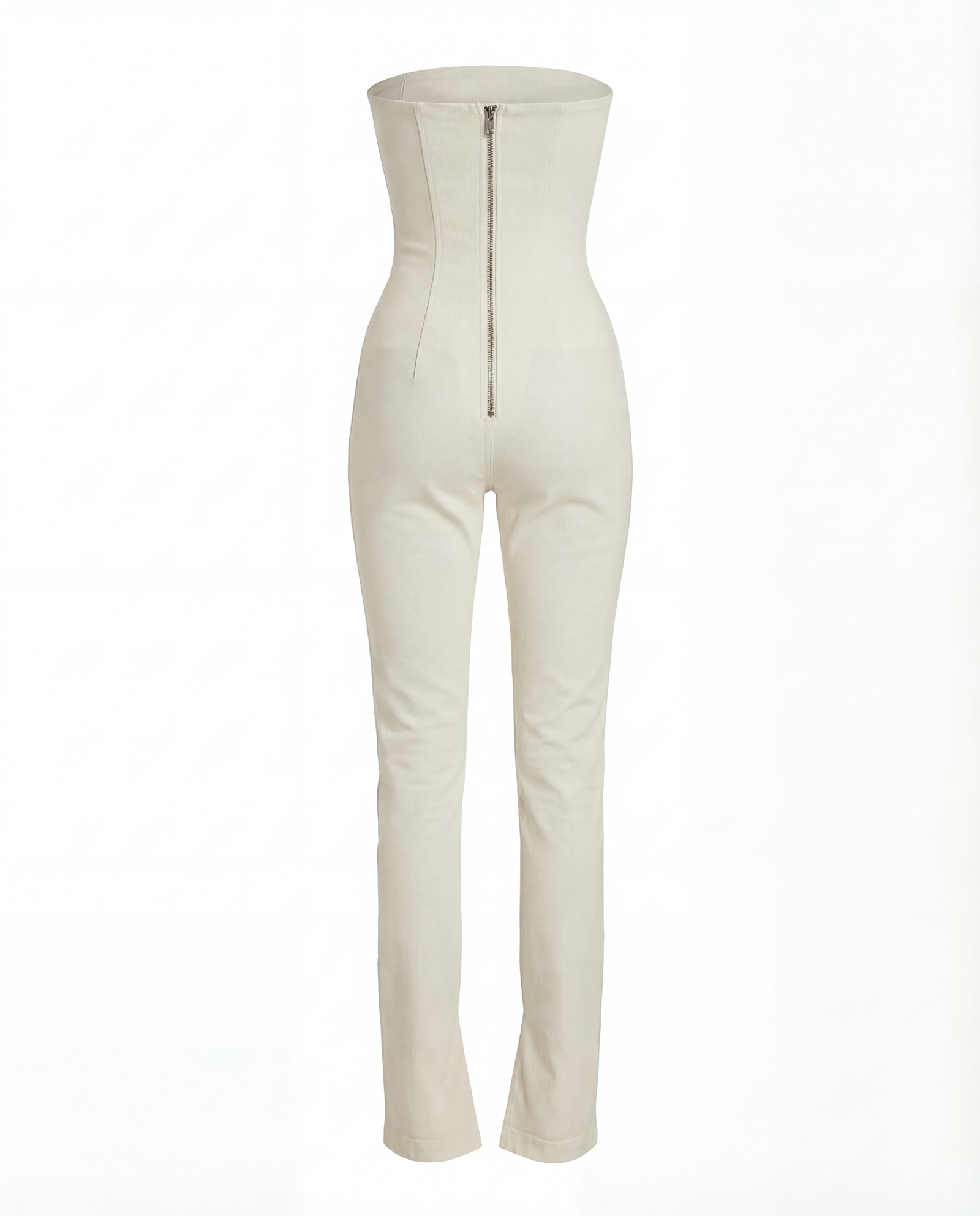 DENIM CORSET CATSUIT