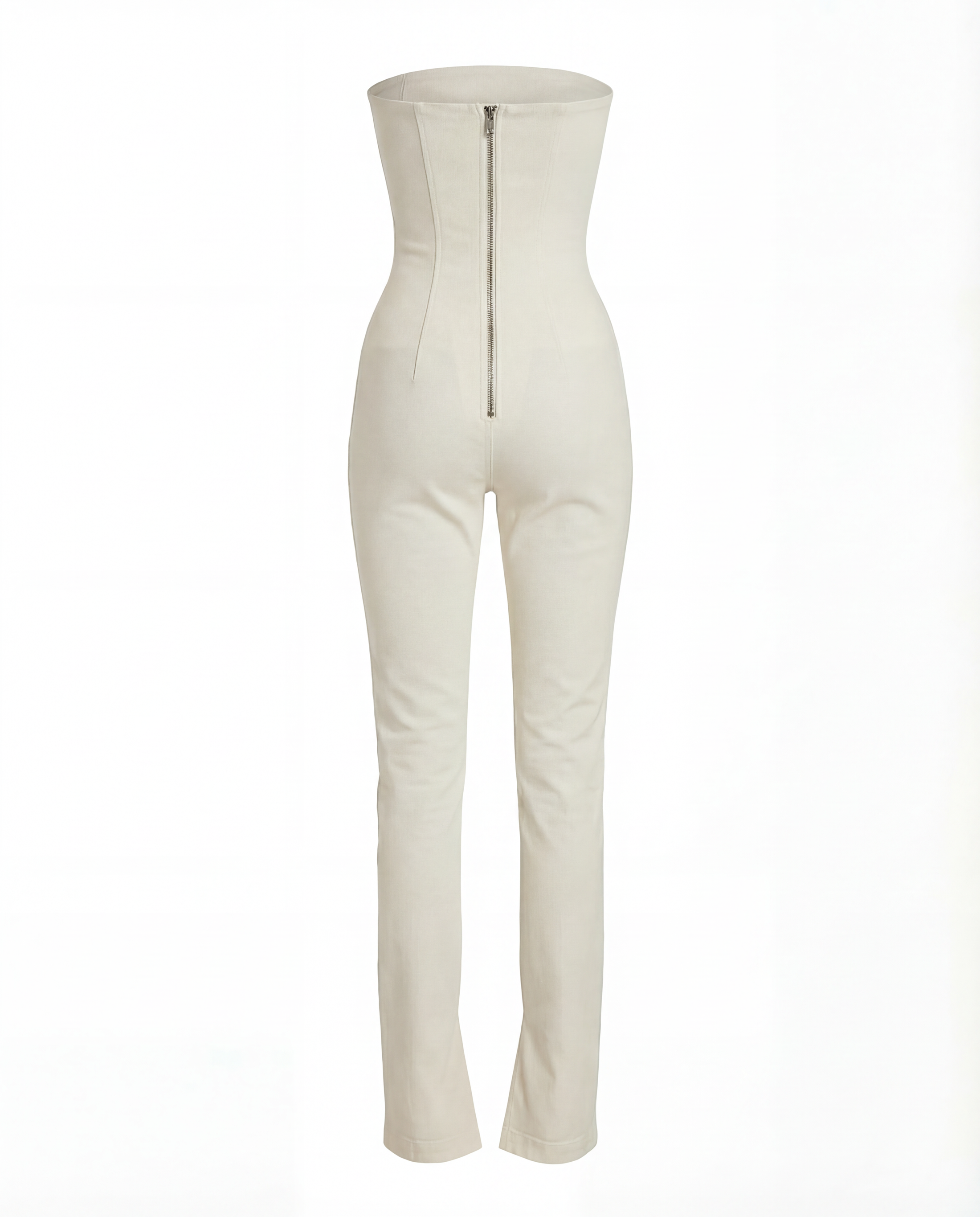 DENIM CORSET CATSUIT