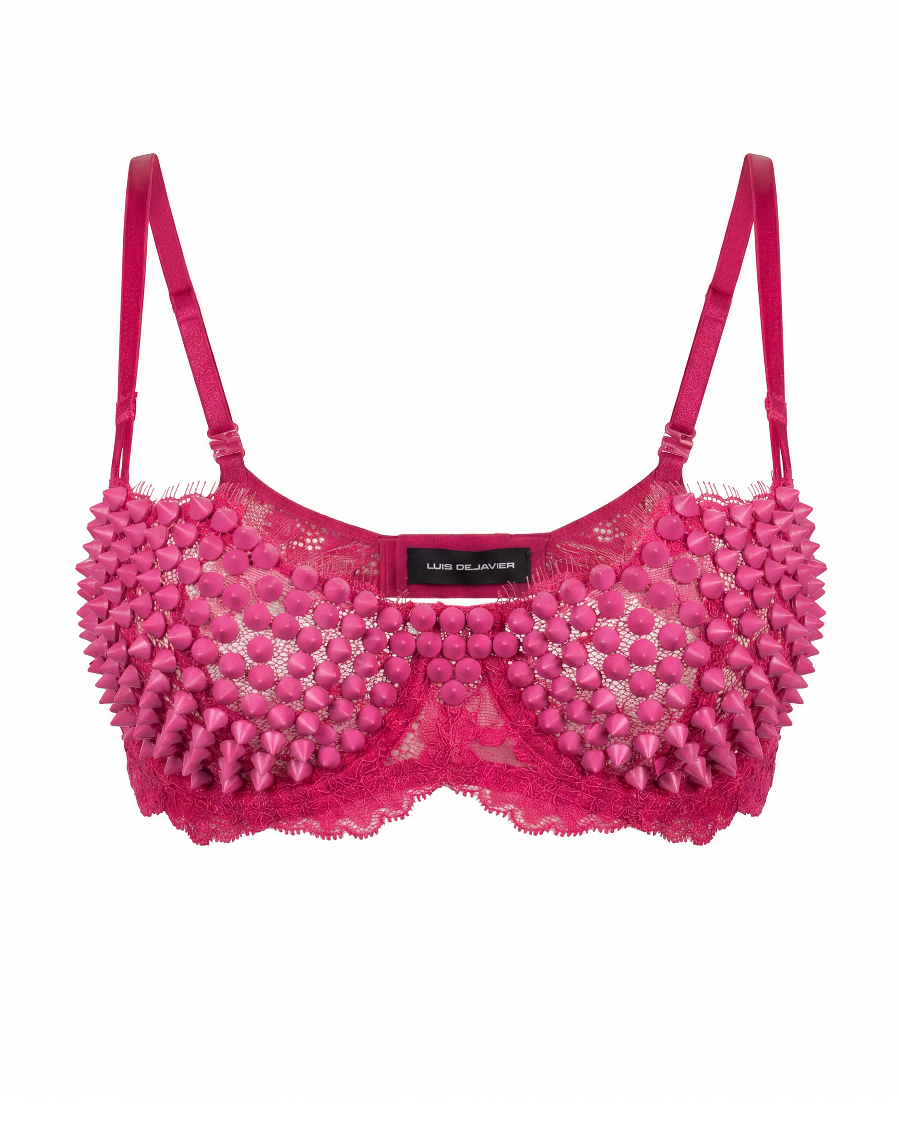 STUDDED BALCONETTE BRA