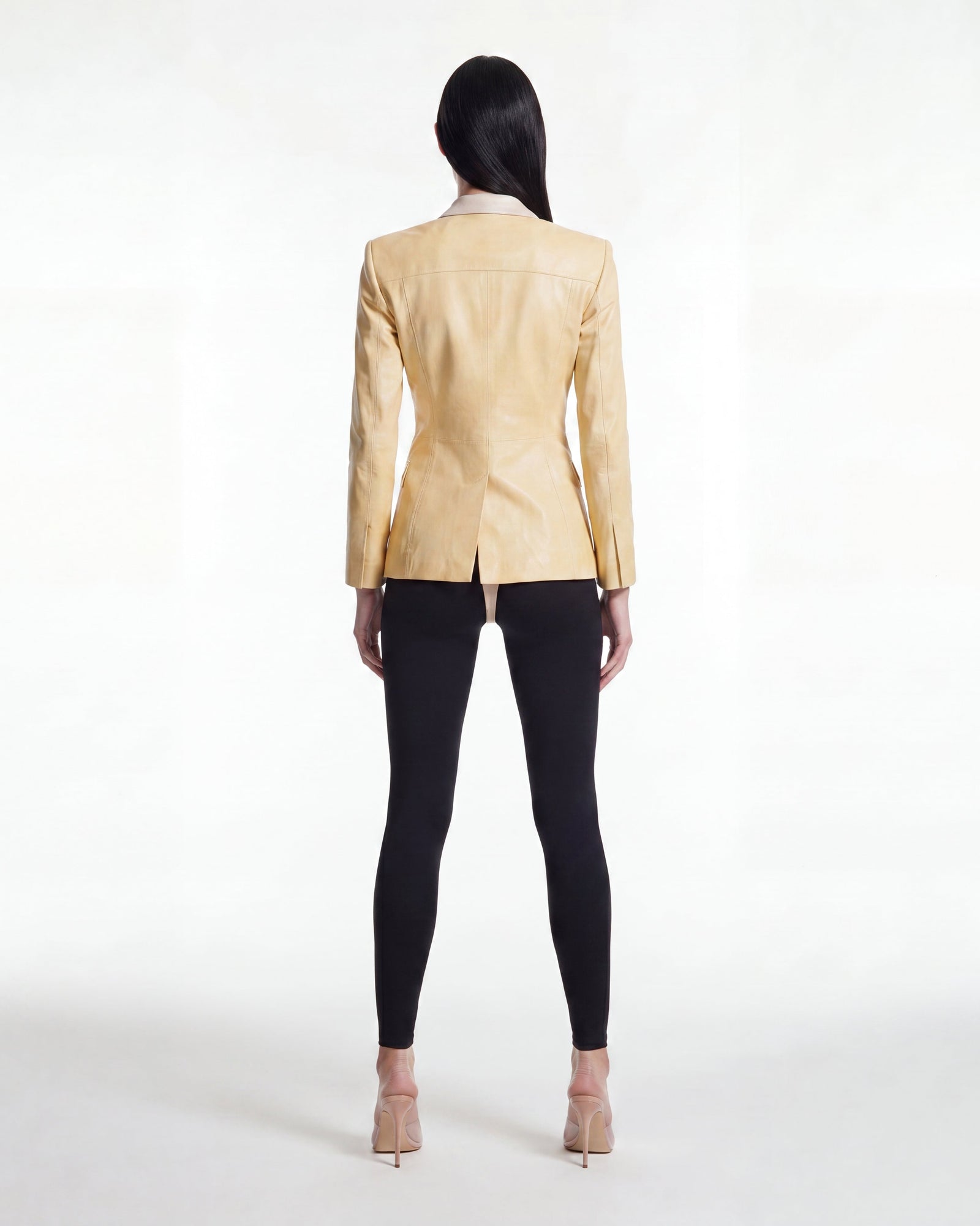 LATEX WOOL BLAZER