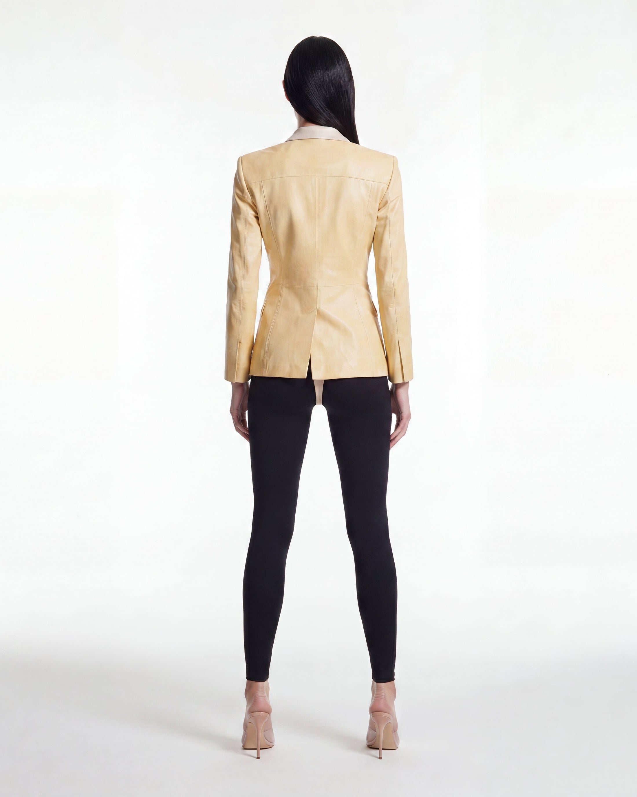 LATEX WOOL BLAZER